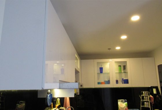 Hình ảnh thực tế tủ bếp Acrylic tại căn hộ Masteri T5 – quận 2
